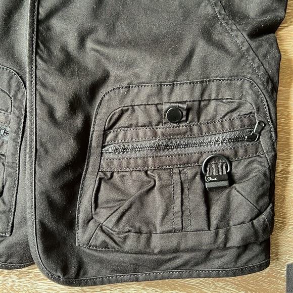 Diesel Black Blazer Jacket Size M - Picture 10 of 14